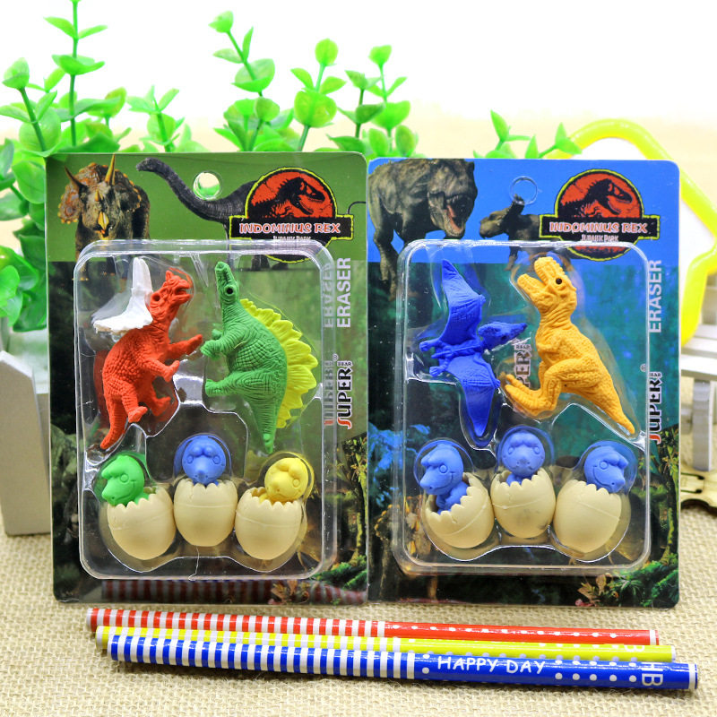 dinosaur eraser suit pupil Small prizes gift Cartoon gift originality Stationery study Toys rubberin the Electronic Dictionary/Electronic paper book/Stationery , Everyday school supplies , Eraser  category - from Buy2taobao.com to provide professional Taobao agent buy service