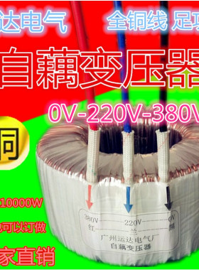 0V100V110V127V220V铜线自耦变压器200W250W300W350W400W450W500W