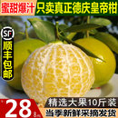 包邮 10斤装 新鲜贡柑沃橘丑桔子爱媛水果整箱5 正宗德庆皇帝柑当季