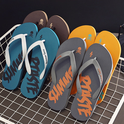 防滑耐磨夹脚名牌软底沙滩人字拖