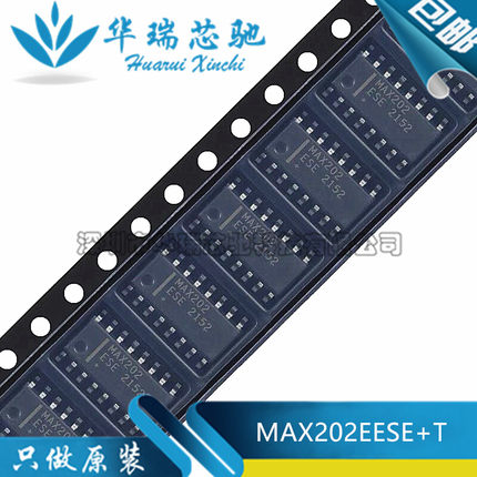 MAX202EESE MAX202EESE+T RS-232收发器驱动器 SOP-16 全新原装