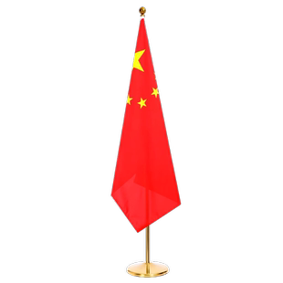 办公室国旗红旗摆件室内落地旗杆不锈钢五星红旗国旗旗杆旗座会议室红旗摆件厅旗办公室国旗装饰落地高档客厅