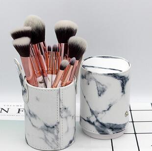 10pcs Marbling Kabuki Professional Make-up Brush Set Brushes