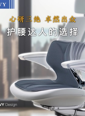 EAVY颐维撑腰座 办公护腰坐垫 靠垫 坐姿矫正 久坐护腰神器