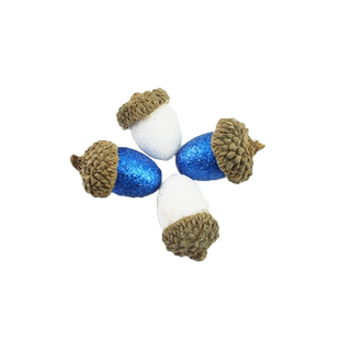 仿真橡果模型橡子果装饰品橡实果带帽大橡果带橡碗橡树果装饰摆件