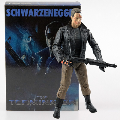 NECA终结者T-800豪华版7寸公仔