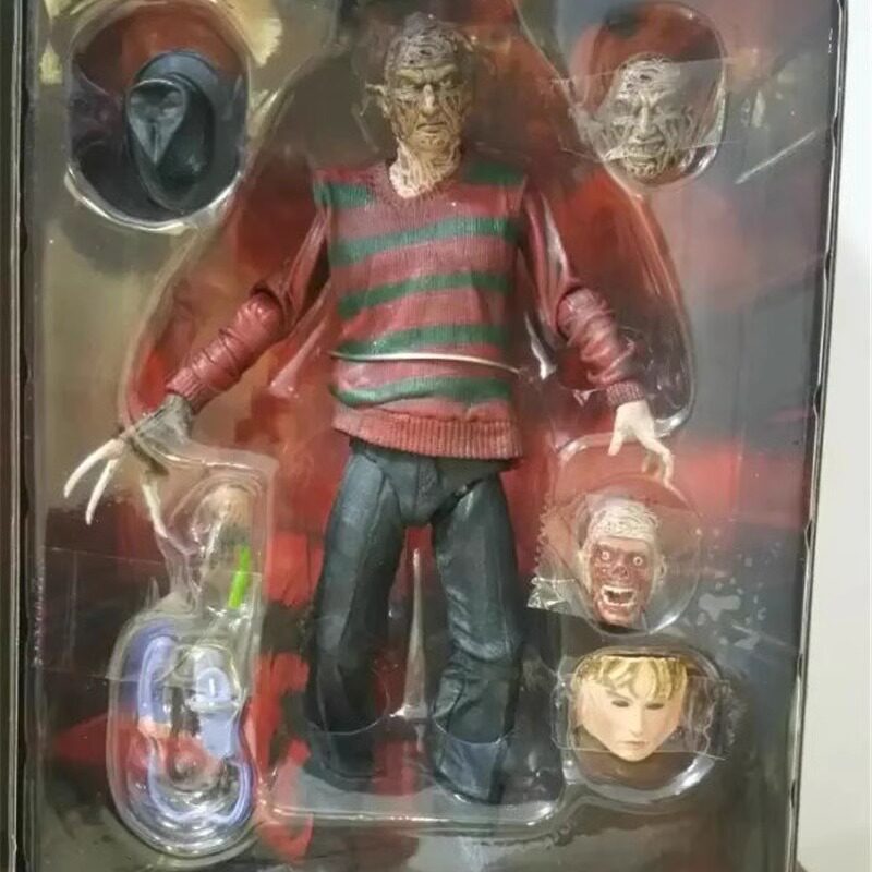 neca 猛鬼街杀人狂弗莱迪豪华电影版人偶,尽显暗黑气质