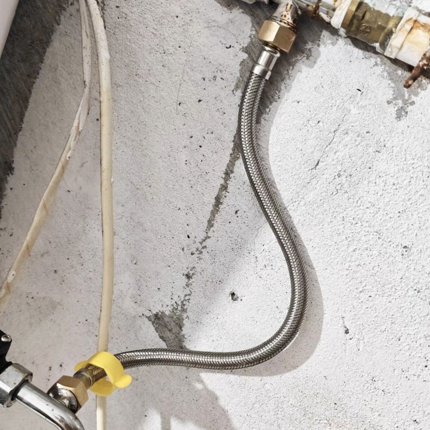 进水软管连接管304不锈钢连接水管热水器高压防爆金属编织管冷热