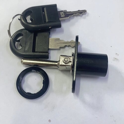 三连锁文件柜办公桌配件锁具三联锁头锁芯矮柜抽屉柜储物档案