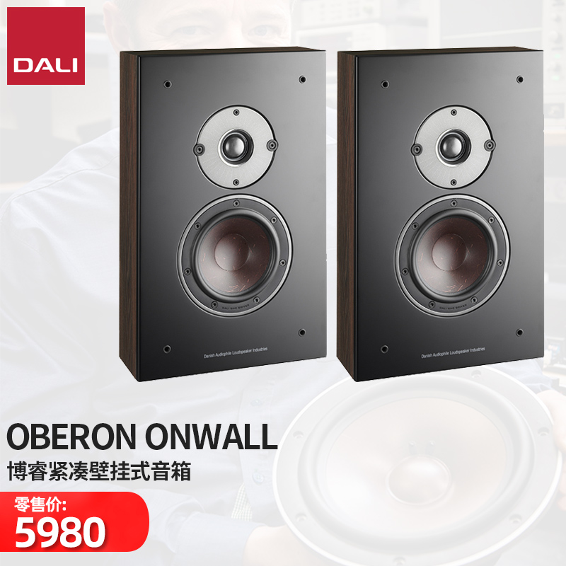 DALI/达尼 OBERON-ONWALL HIFI高保真书架发烧无源音箱丹麦音响