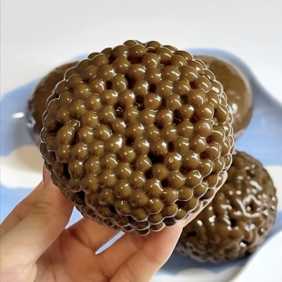 新品 超火手作球捏捏球纯手工diy解压儿童玩具 巧克力小红书同款