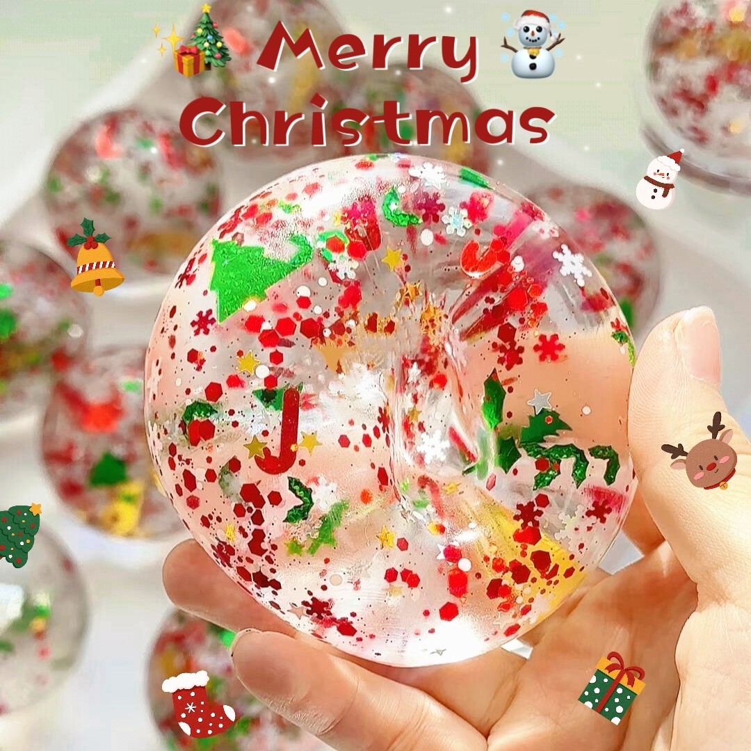 圣诞限定手作球吵吵球填充物系列捏捏纯手工diy底胶解压儿童礼物,玩具/童车/益智/积木/模型,捏捏乐/按按乐,淘宝优惠券,粉丝福利购,淘宝优惠卷