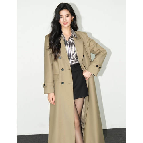 高级感韩版宽松气质大衣西装外套
