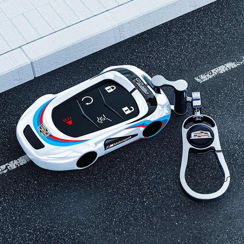 24款凯迪拉克CT5豪华Pro钥匙套2025新款XT5 XT4 XT6 CT6车包扣壳