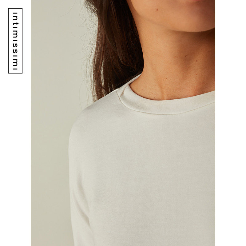 INTIMISSIMI YISHUMAN의 새로운 여성 패셔너블하고 우아하며 편안한 스포츠 스타일 스플라이스 탑 CL2441B