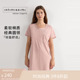 Intimissimi意舒漫Supima®圆领柔软舒适凉爽棉质家居睡裙PCN12A