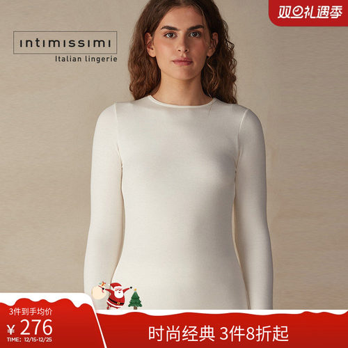 Intimissimi新品女士圆领长袖