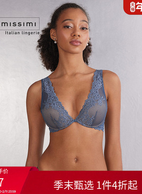Intimissimi意舒漫女士内衣性感ELENA花卉聚拢胸衣式文胸RI1294E