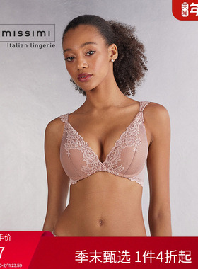 Intimissimi意舒漫女士Giorgia花卉蕾丝半罩杯文胸RI1294G