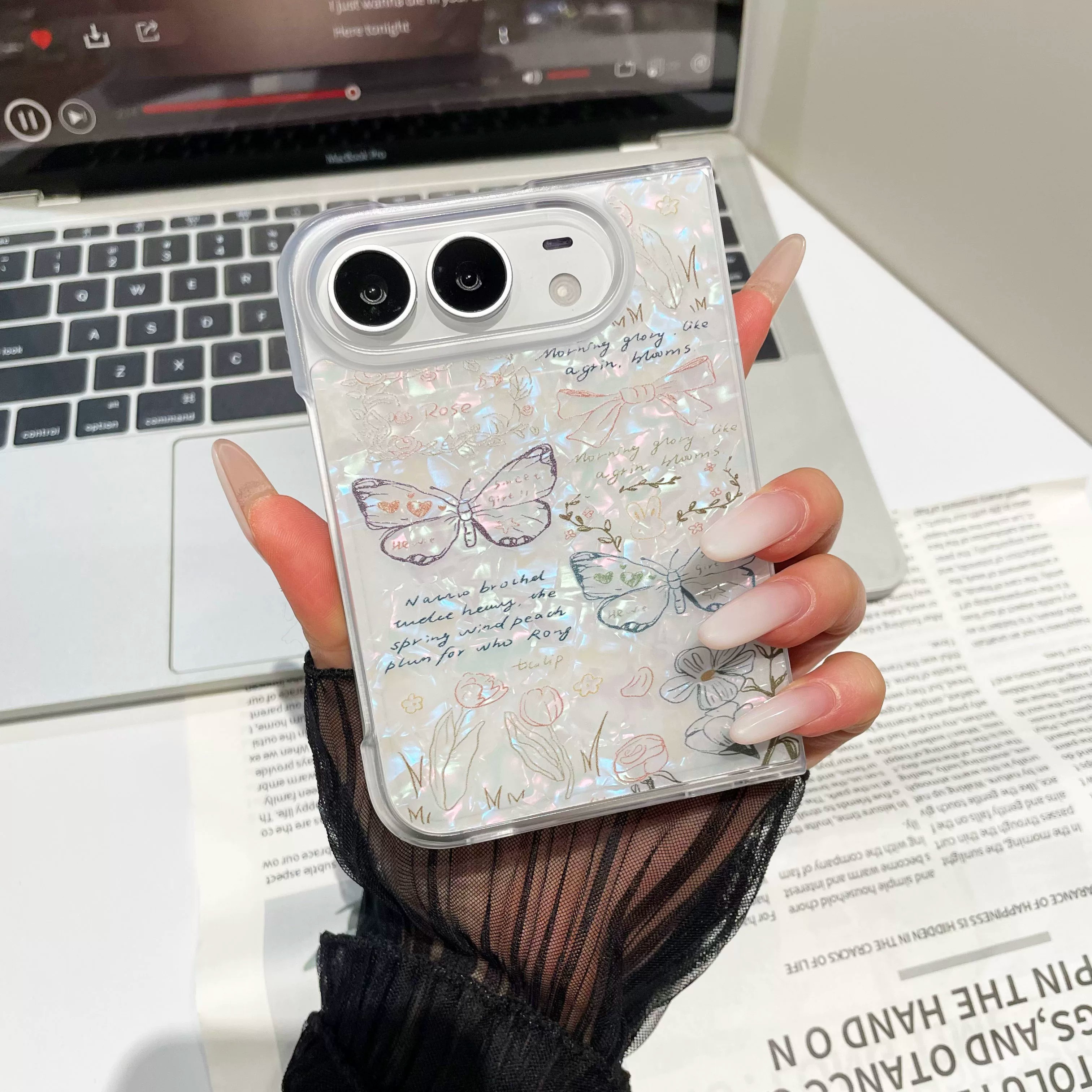 适用苹果18Fold手机壳