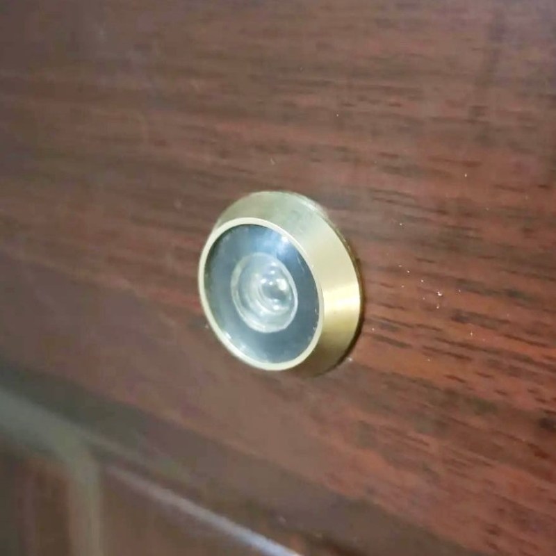 锌合金合金古铜猫眼门镜猫窥镜金色防盗防撬管径猫防盗门金属