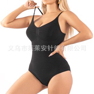 强压女束身衣塑身衣连体吊带ewwapr无缝ea紧身开裆提臀收腹Sh跨境