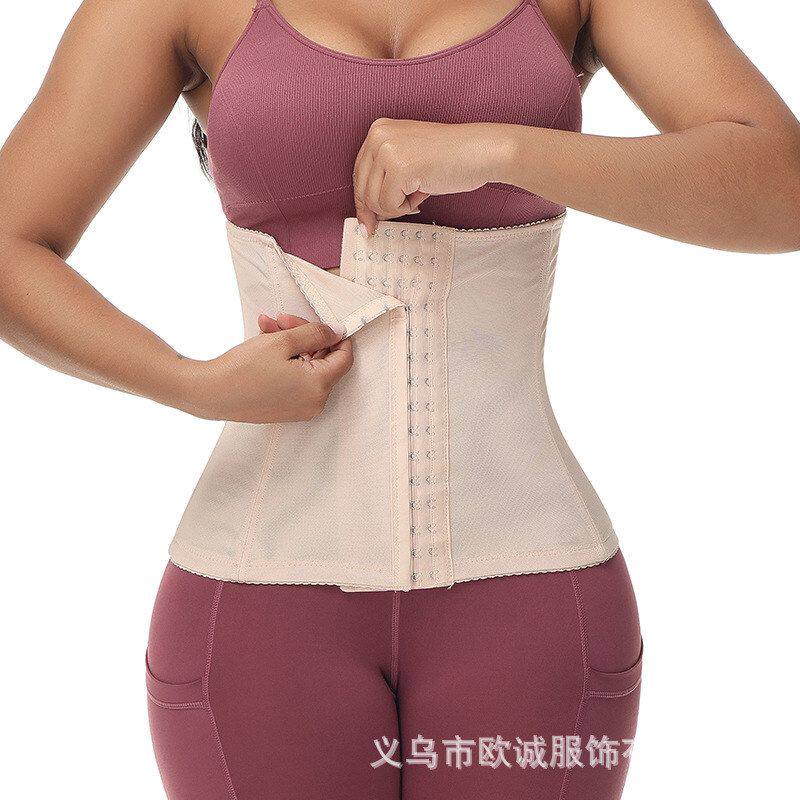 修身带女收腹束缚矫正腰封新款带带美体不紧亚马逊产后塑身嘞