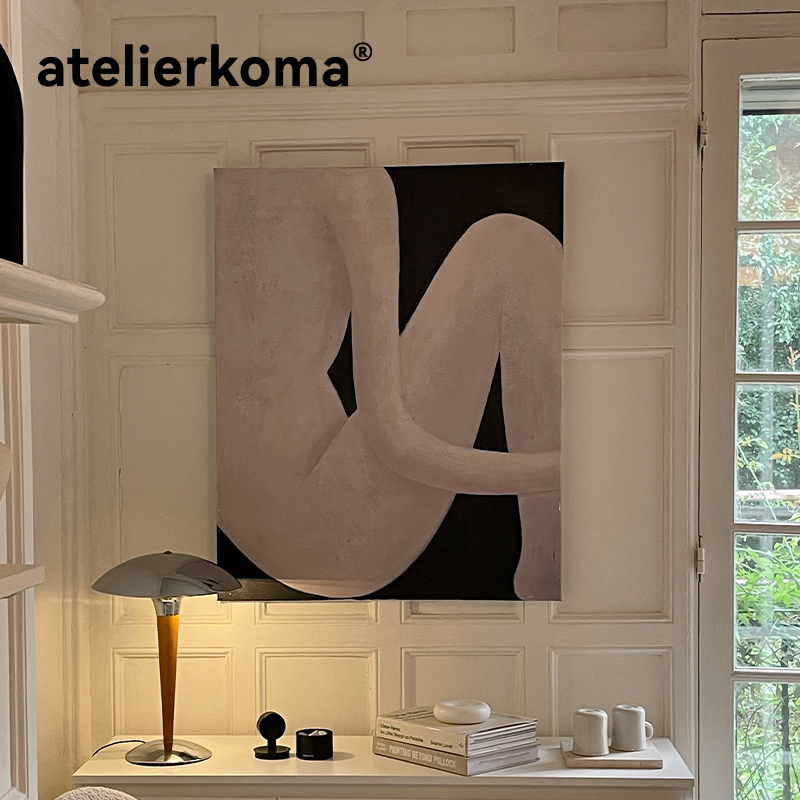 边集EDITOR ATELIER KOMA影像手绘肌理油画框画作大幅装饰画礼物