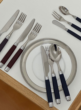 边集EDITOR意大利Rivadossi ROSSINI餐刀餐叉餐勺黄油刀蛋糕叉