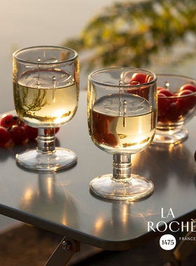 边集EDITOR 法国LaRochère蜻蜓玻璃杯水杯果汁咖啡杯葡萄酒杯