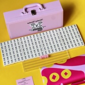 迷你便携可爱野餐游戏礼盒 小狗麻将套装 边集EDITOR 手气旺旺