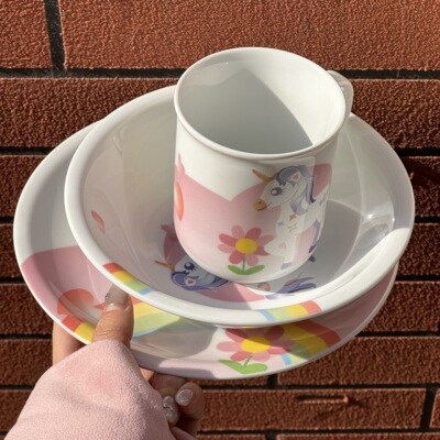 Seltmann儿童餐具系列独角兽