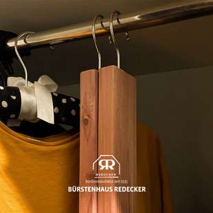 边集EDITOR德国REDECKER雪松木条衣柜防虫防霉防潮除味条天然木质