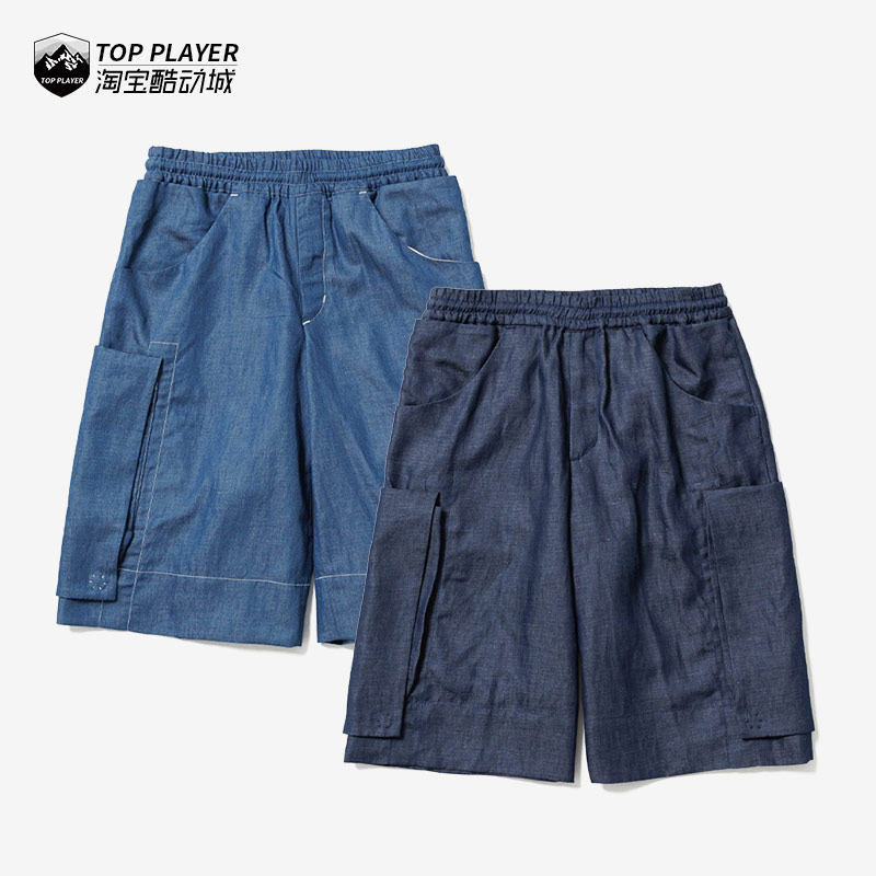 SASQUATCHFABRIX. Full Flap Denim Cargo Shorts 牛仔工装短裤