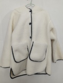 清仓 高级感奶fufu外套女秋冬加厚软糯慵懒风羊羔绒上衣冬季 外衣