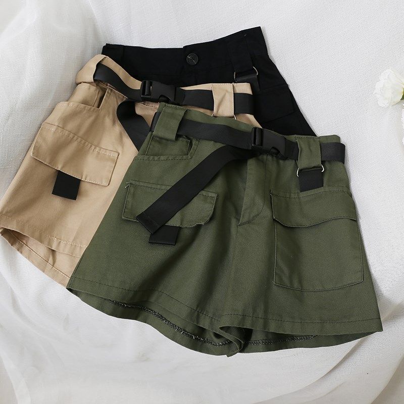 米色工装短裤女情侣工装短裤情侣短裤工装七分裤女宽松工装裤女生在类目 女装/女士精品, 裤子, 休闲裤中 - 来自Buy2taobao.com提供专业的淘宝代购服务