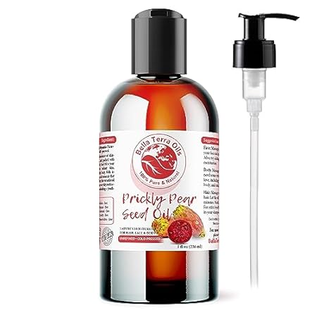 Bella Terra Oils - Prickly Pear Seed Oil 8 oz - The Symme