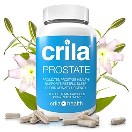 CRILA Prostate Supplements for Men - 60 Ct. I Natural For