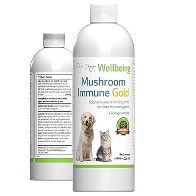 Pet Wellbeing - Mushroom Immune Gold - Natural Alternativ