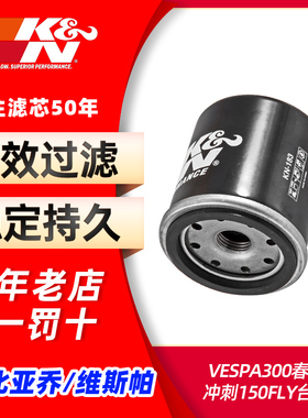 kn-183机滤适用比亚乔VESPA300维斯帕春天冲刺150FLY台风机油滤芯