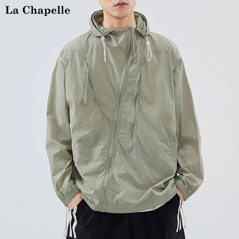 拉夏贝尔户外凉感防晒衣夏季新款男防紫外线防水连帽外套钓鱼情侣,男装,夹克,淘宝优惠券,粉丝福利购,淘宝优惠卷