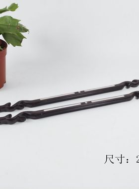 绣眼鸟笼配件红木镶骨跳棒绣眼笼用跳棒跳棍小叶紫檀绞丝跳杆