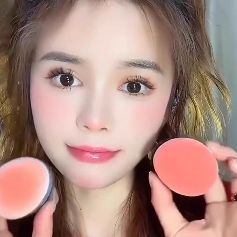 李佳琪推荐懒人气垫腮红蘑菇头收缩色膨胀色自然新款单色胭脂正品