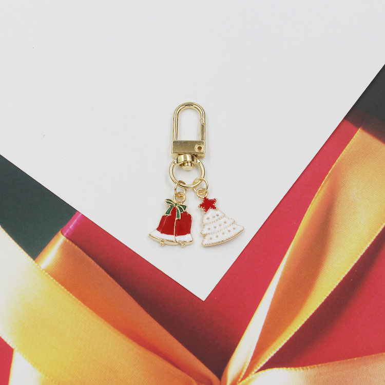 圣诞系列钥匙扣可爱圣诞树帽子铃铛雪花Airpods包包挂件合金配饰,五金/工具,工业管道及配件,淘宝优惠券,粉丝福利购,淘宝优惠卷