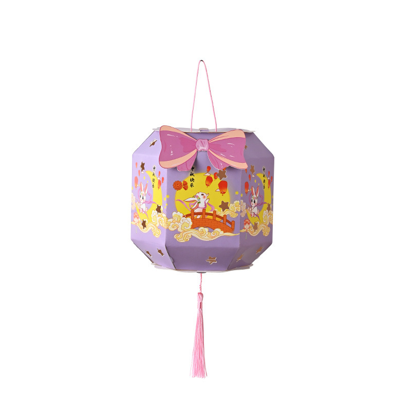 中秋节灯笼卡通六面儿童