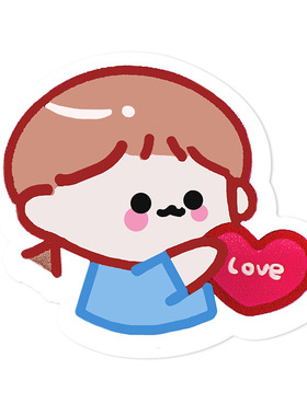 ins卡通夹子 学生可爱装饰照片夹logo亚克力材质可印刷图案