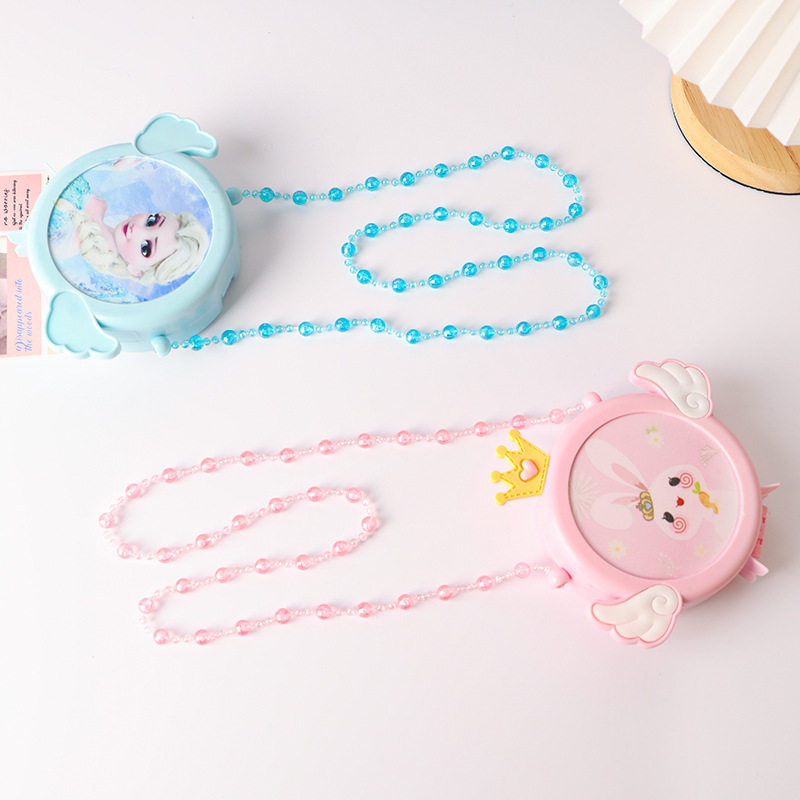 女童出行收纳盒精美饰品天使翅膀儿童化妆玩具斜挎包厂家直销储物,包装,塑料、塑胶标签,淘宝优惠券,粉丝福利购,淘宝优惠卷