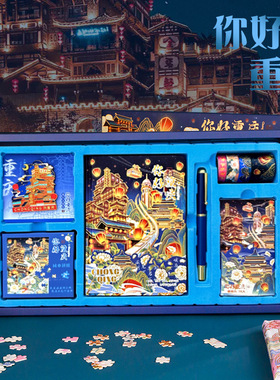 重庆城市旅游笔记本地标
