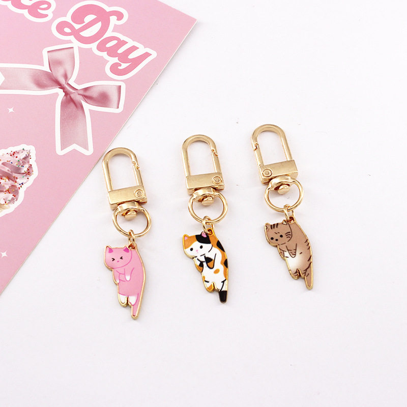 ins可爱合金小猫咪挂件迷你汽车钥匙扣AirPods挂件小巧包包挂饰,五金/工具,工业管道及配件,淘宝优惠券,粉丝福利购,淘宝优惠卷