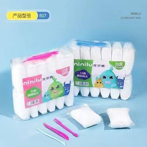 不沾手的黏土幼儿园24色橡皮泥